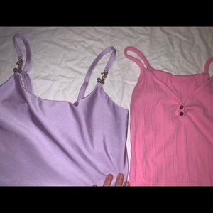Tank tops-purple is on hold (: